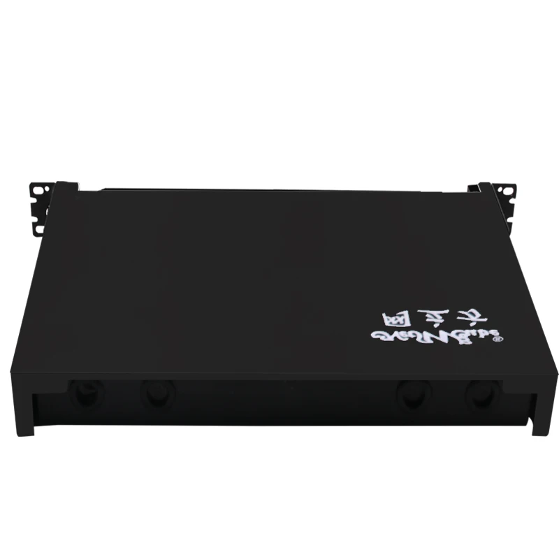 Rack Mount fiber termination box for 48 core UPC APC LC pigtail patch panel optical distribution frame ODF Push-pull type