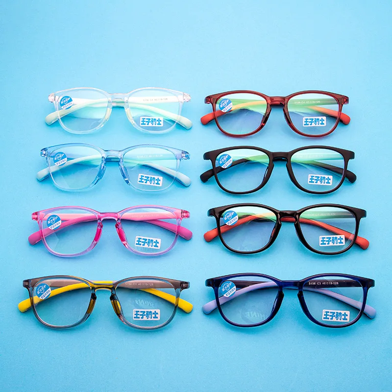 Детские очки для мальчиков и девочек, лёгкие очки, оправа для детей, Рецептурные очки, силиконовая оправа для ног+ Tr Рамка