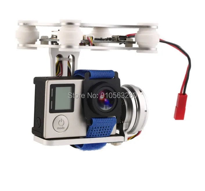 

RTF FPV 3-AXIS / Lightweight 2-AXIS Brushless Gimbal Board for Gopro3 4 Gopro Hero 5 6 Gopro session SJ4000 RC drones