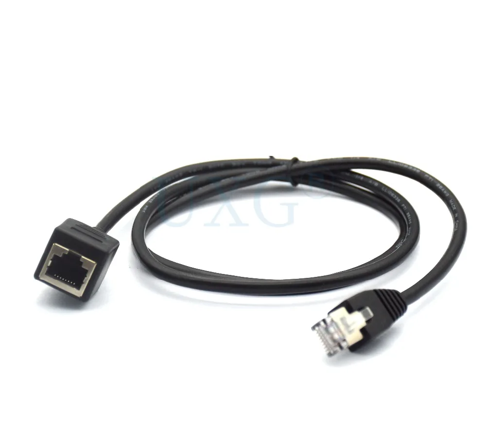 Кабель удлинитель со штекером на гнездо RJ45 для Ethernet Интернет сети LAN ноутбуков ПК