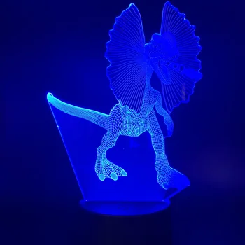 

Touch Sensor Decorative 3d Lamp Big Ears Dragon Lampara Beautiful Colorful with Remote Present for Infant Led Night Light Lamp
