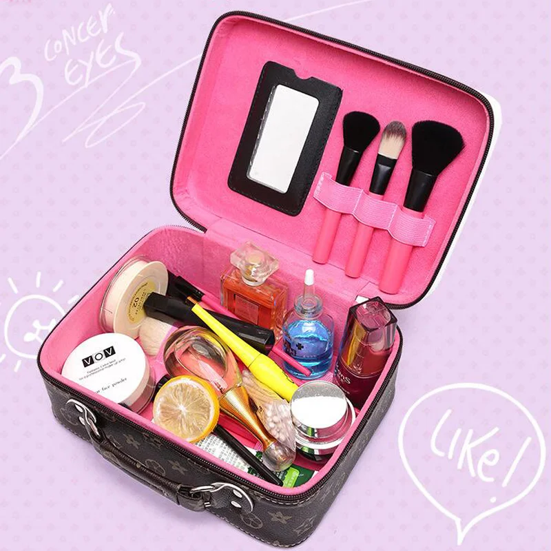 Multifunctional Makeup Kit Travel Storage Bag Waterproof Portable Large Capacity Makeup Kit Beauty Tool Storage Bag Wash Bag