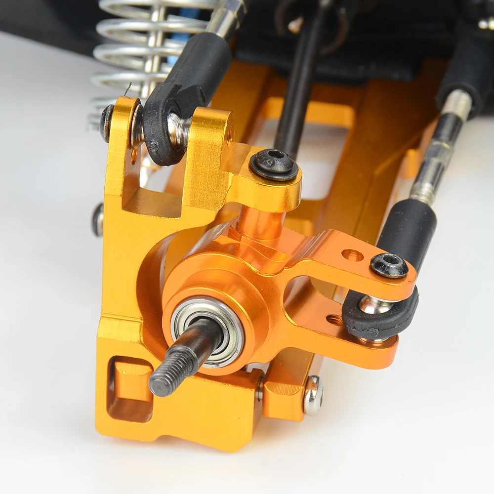 RC Car Parts Huanqi HQ 727 Slash REMO 9EMU 1/10 Modified Upgrade OP Accessories Aluminum Axle Support Metal steering Base A2017