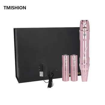 

Tattoo Supplies Microblading Pen Semi Permanent Eyebrow Lip Eyeliner Tattoo Machine Rose Gold US Plug 100-240V For