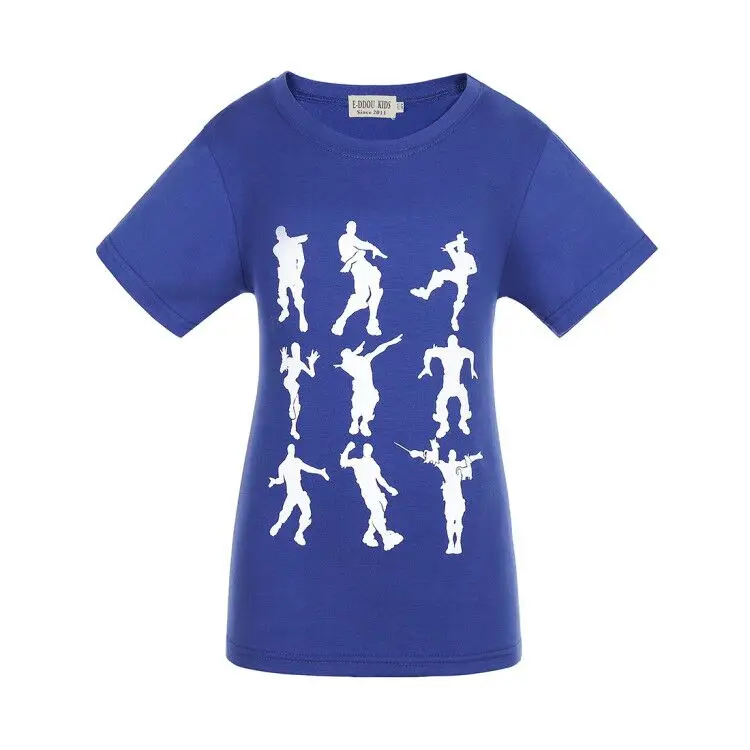 Fornight/футболки для мальчиков рубашка для игры хлопковые топы для девочек с принтом «как у босса», одежда для больших мальчиков, костюм Рождественская рубашка