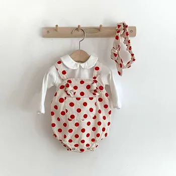 

New 2020 Summer Baby Clothes Newborn Baby Boys Clothes Solid Tee And Plaid Bodysuits With Hat Infant Girl Clothing