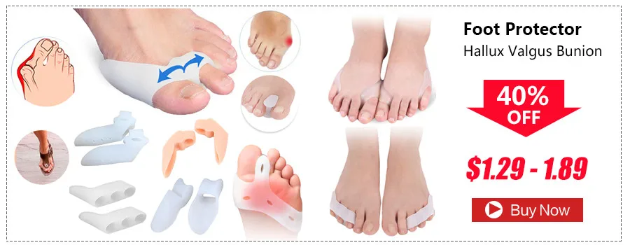 Adjuster Silicone Foot Care Bunion Corrector Toe Separator Gel High Heel Shoes Pad Forefoot Insoles Pain Relief Toe Protector Foot Care Tool Aliexpress