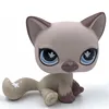 LPS CAT rare pet shop cute toys stands short hair cat original kitten husky puppy dog fox animal old collection figures ► Photo 3/6