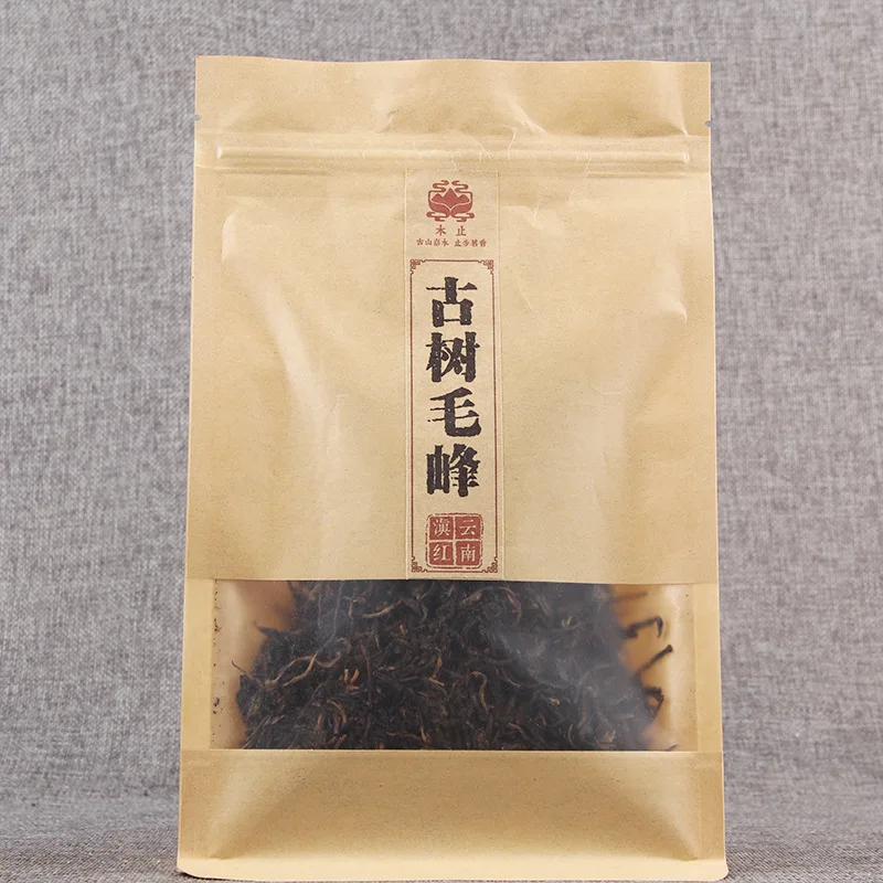 100 г/пакет черный чай Юньнань Dianhong из Китая ароматизированный сыпучим человеком