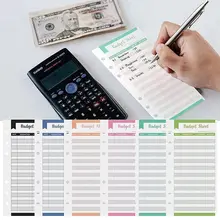 

Paper Money Saving Office Supplies A6 Binder Budget Envelopes Cardstock Loose leaf Cash Envelopes Cardstock 6 Holes