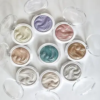 

High Ginger Ginger Xiongrong Baking High Gloss Pressed Powder