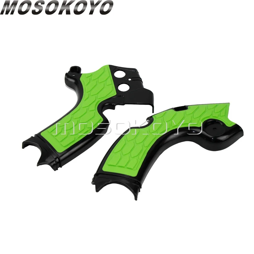 Зеленый Dirt Bike X-Frame Guard для Kawasaki KXF250 KX250F KX250- мотокросса X Захваты защитная рамка