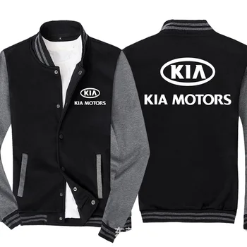

Baseball uniform Spring Autumn Sweatshirt for KIA Men Slim Fit Jacket Men Hip Hop Harajuku Unisex Baseball Jacket G