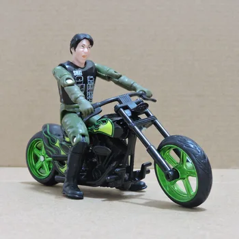 

Diecast 1/18 Moto Movable Bicycle Model Toys Racing Motocross Off-road Crafts Models Children Gift Decoration Collection Display