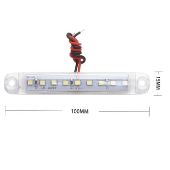 

12-30V Car LED Lights Turn Signal Waterproof PS lamp White High Quality