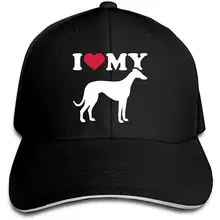 Футболки с надписью I Love My левретка для взрослых Бейсбол Кепки