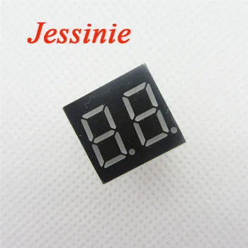 

Big Sale!!! 5pcs 2bit 2 bit Common Anode Positive Digital Tube 0.36" 0.36in. Red LED Display 7 Segment Digit 7 Segment