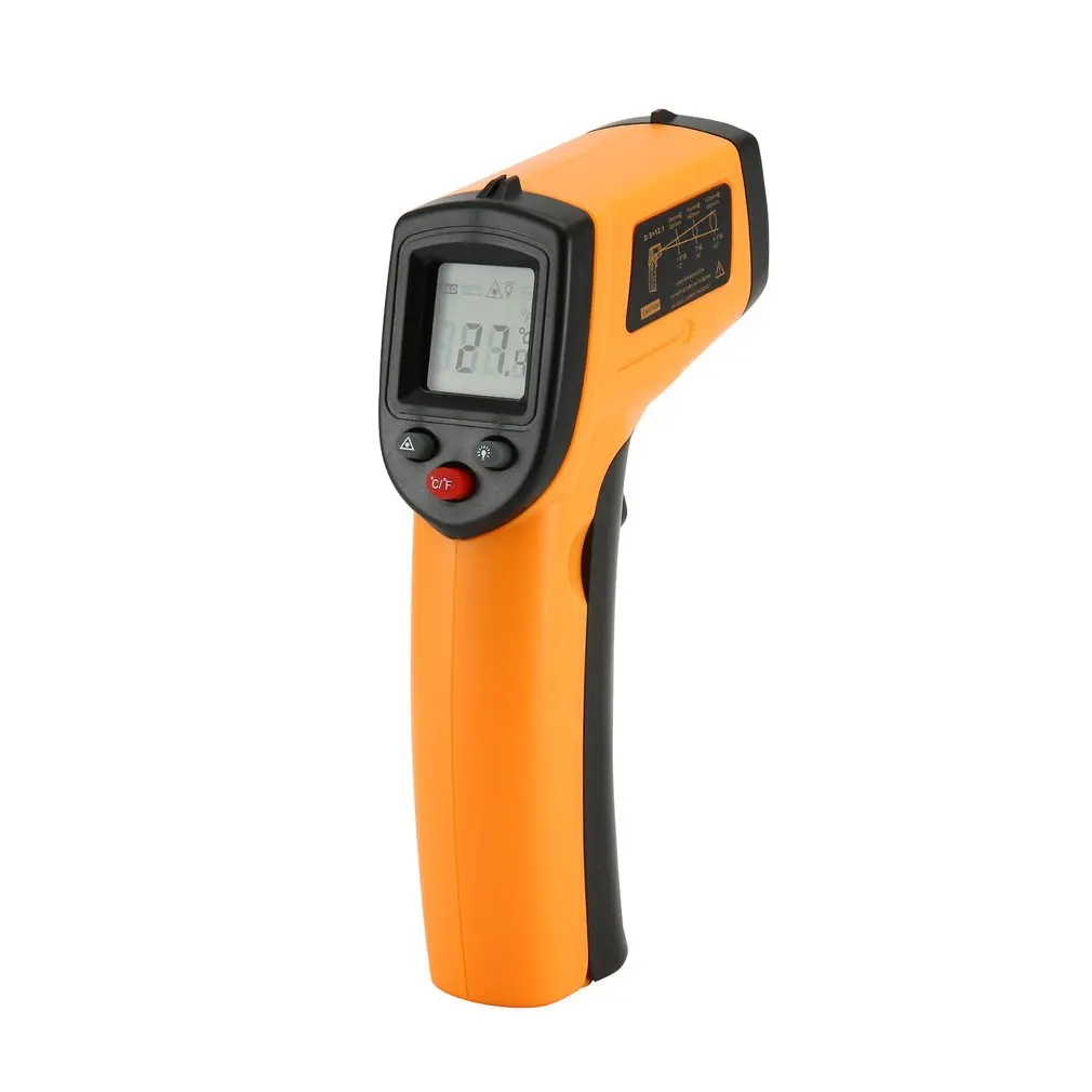 

GM320 Digital LCD Infrared Thermometer Gun Non-Contact IR Laser Point Thermal Infrared Imaging Temperature Handheld Pyrometer