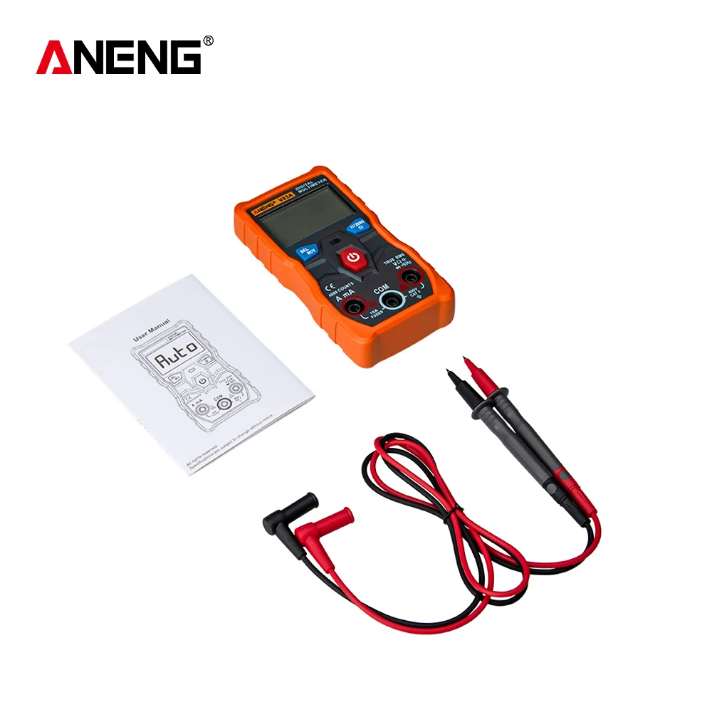 ANENG V03A мультиметр мультиметры цифровой тестер авто цифровые напряжения