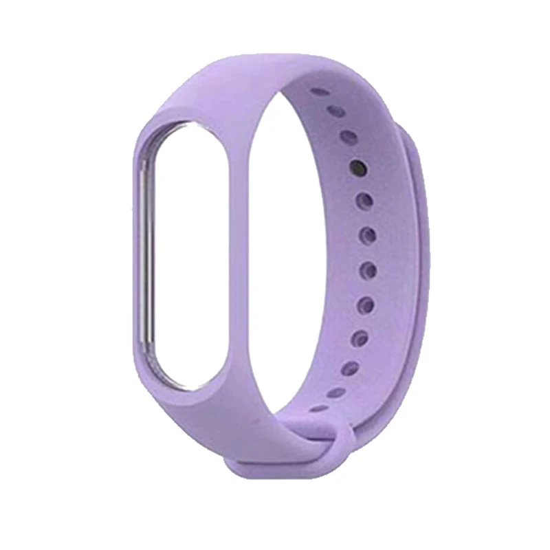 Браслет для mi Band 4 3 спортивный ремешок часы металлический силиконовый ремешок для mi band 3 4 браслет mi band 4 3 ремешок