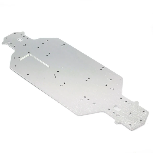 HSP 03001 03602 Aluminum Alloy Metal Chassis 3MM Thickness 1/10 Upgrade Parts For Flying Fish HSP 94103/94123