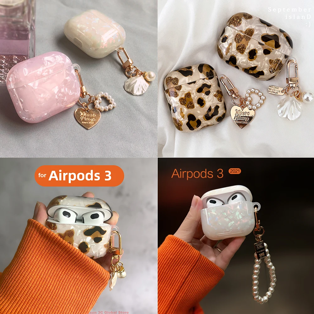 Pujuyeka Leather Luxury Case for AirPods 3rd Generation 2021 with  Keychain,Designer Plaid Cute Airpo…See more Pujuyeka Leather Luxury Case  for AirPods