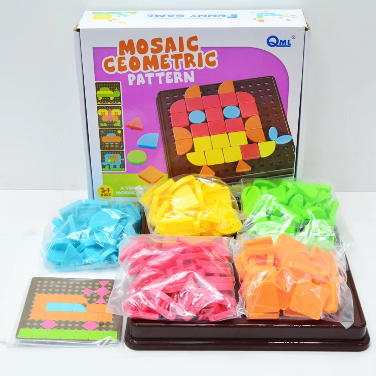 

Assembled Small Nailboard Geometry DingTalk Music Science Educational Creative Kindergarten to Build Pattern Fight Inserted CHIL