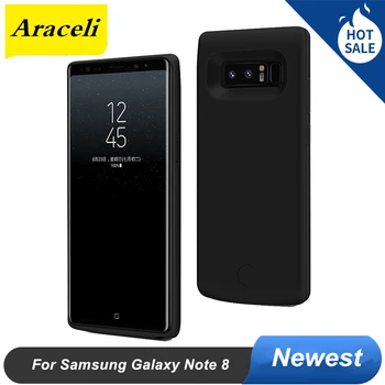 

For Samsung Galaxy Note 8 Power Case 2A Fast charge 6500 Mah Charger Cover Battery Power Bank For Samsung Note 8 Power Case