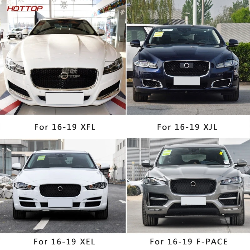 Для jaguar xf XFL XJL XEL F-PACE ABS передняя решетка крышка отделка авто запчасти 1 шт
