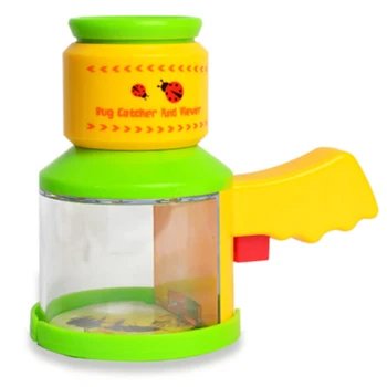 

Adjustable Science Children Gift Magnify Microscope Teaching Explore Kids Toy Educational Tool Insect Catcher Bug Viewer Small