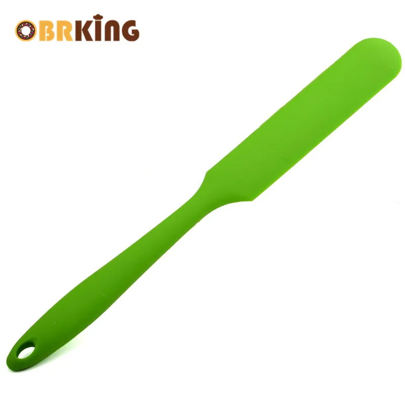  OBRKING Silicone Cake Scraper Cream Butter Spatula Mixing Scraper Brushes Practical Home Kitchen To