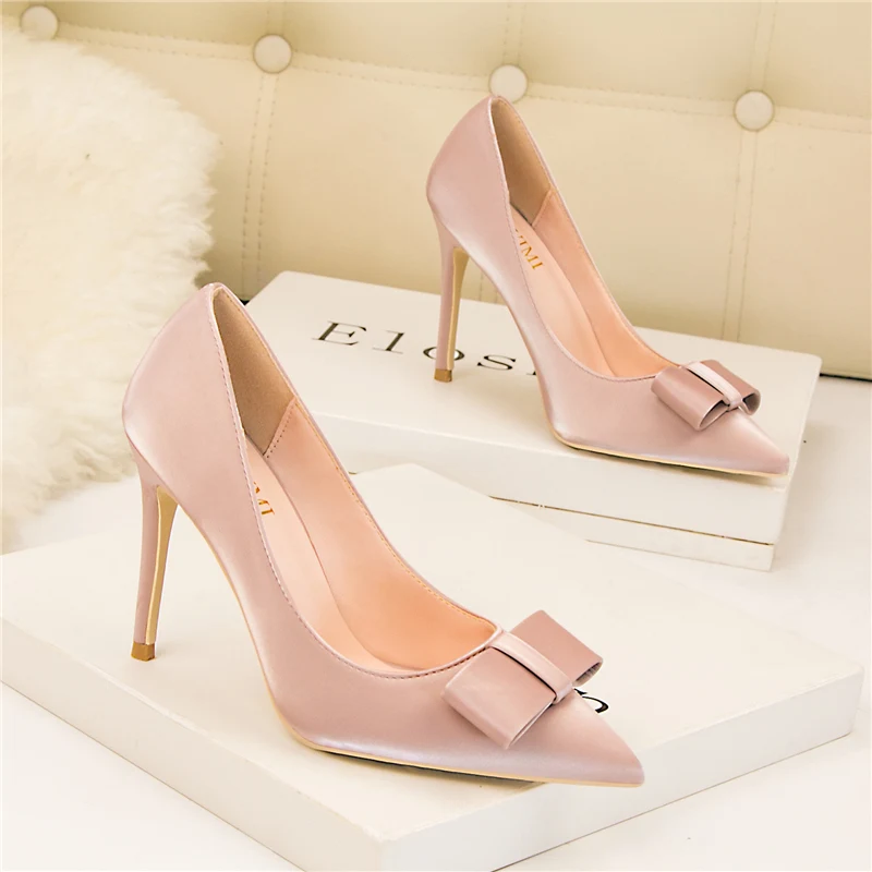 Г. Женские туфли на высоком каблуке 10 см со шрафтами дамские туфли фиолетового, телесного, розового цвета на шпильках, милые свадебные вечерние туфли-лодочки
