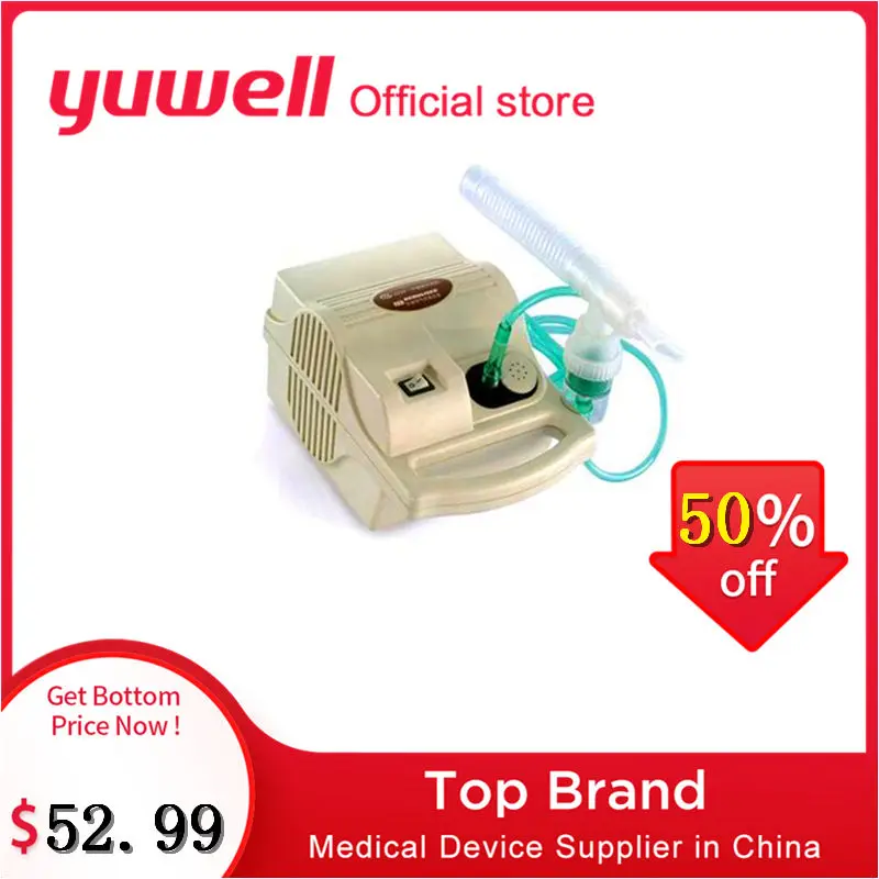 

Yuwell 403B Air-compressing Nebulizer Compressor Nebulizer Inhalation Atomizer Respirator Steaming Devices