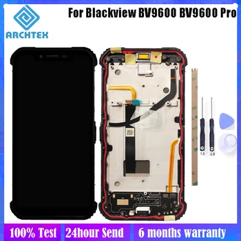 

For Original Blackview BV9600 BV96000 Pro LCD Display + Touch Screen with Frame Digitizer Assembly Parts 100% Tested Free Tools