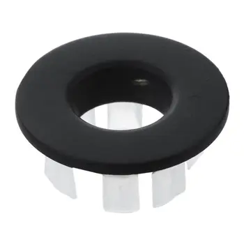 

New design Bathroom Basin / Sink Overflow Cover/Brass Six-foot ring Bathroom Product Basin Tidy Insert Replacement WF-0567 (Blac