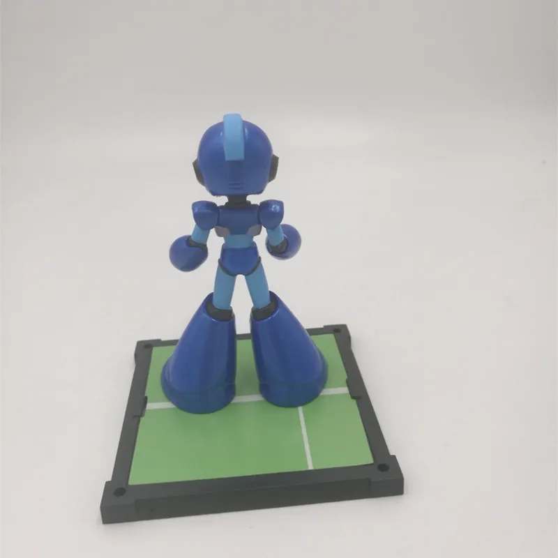 2 шт./набор 4 ''Мега человек фигурка игрушка Megaman Rockman синий 016 красный 017 Rokkuman модель куклы аниме фигурка Nendoroid фигурка