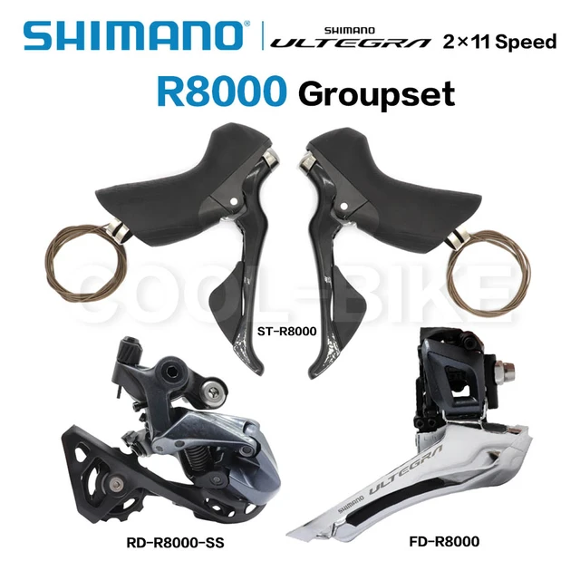 シマノultegra R8000グループセット2 × 11速度R8000ディレイラー道路