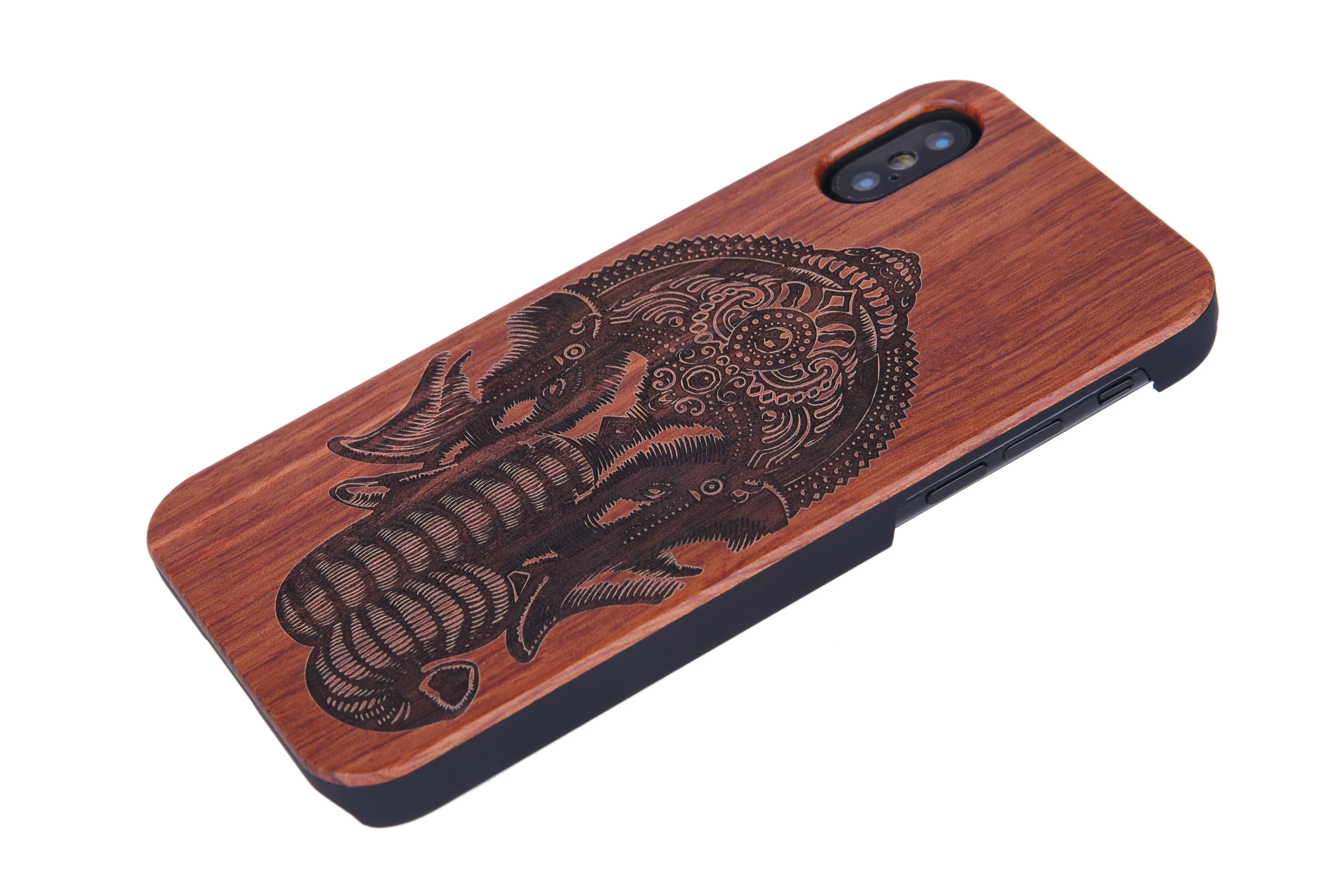 Деревянный чехол из натурального дерева и поликарбоната пластиковый для iPhone 11 Pro
