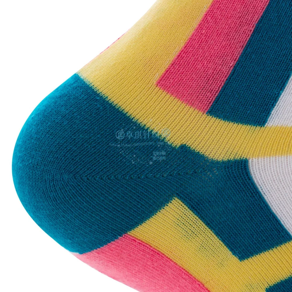 5 пар разноцветных мужских смешных носков без пятки из чесаного хлопка, носки в стиле хип-хоп, новые уличные носки для катания на коньках, носки для свадьбы, счастливый подарок