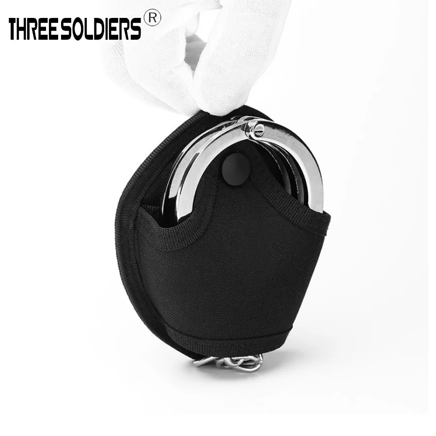 

Outdoor Security Staff Patrol Molle Handcuffs Wallet Pull Handcuffed with Waist Bag Multi-functional Toolkit Hidden Small Wallet