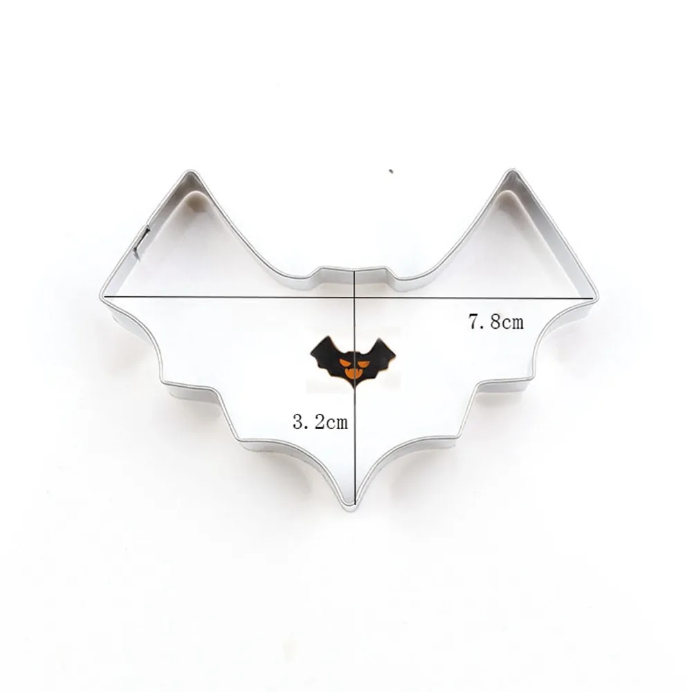 4 шт. Хэллоуин Тыква призрак тема нержавеющая сталь печенье резак помадка