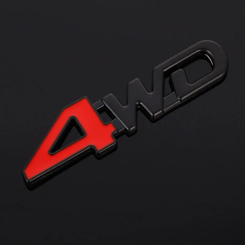 3D хромированная металлическая наклейка 4WD эмблема 4X4 Стайлинг автомобиля для Honda