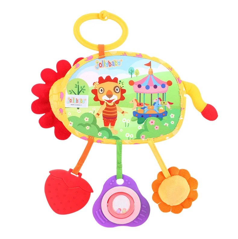Jollybaby Animal Distorting Mirror Stroller Bed Hanging Toy