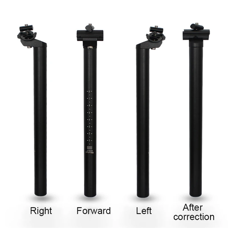 Bike Seat Post MTB Road Bike Seat Post 25.4/27.2/28.6/30.4/30.8/31.6*350mm Shock Absorber