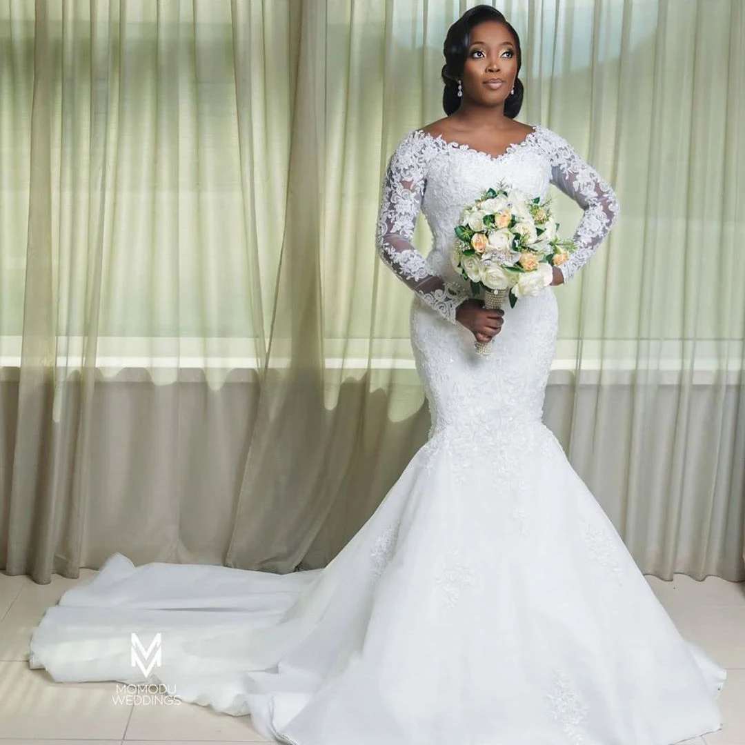 Classic Lace Aso Ebi Bridal Wedding 