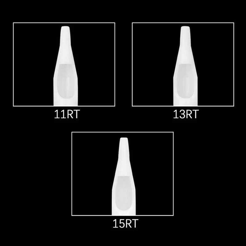 50 шт. 3/5/7/9/11/13/15 RL наконечники для тату бровей Иглы шапки насадка для перманентного макияжа машинка для бровей татуировки