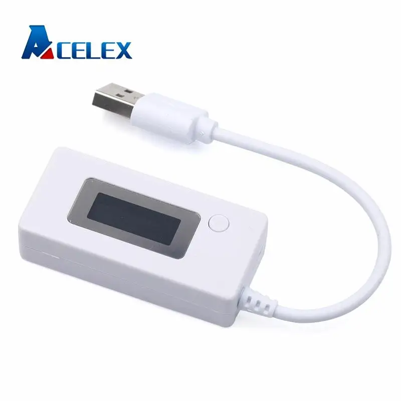 LCD USB détecteur voltmètre ampèremètre chargeur de puissance Mobile capacité testeur mètre tension courant charge moniteur 3V-7V DC 3-7V ► Photo 1/6