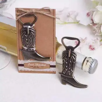 

Free Shipping 10pcs/lot wedding favor gift and giveaways for guest -- Boots shoes bottle opener party favor souvenir
