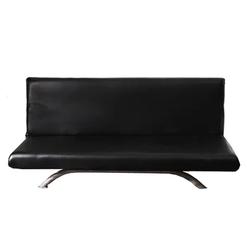

Black PU Sofa Cover Waterproof Elastic Couch Cover Settee Protector for Living Room Home Textile