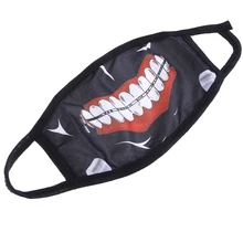 Милые аниме маска для рта черная унисекс маска для лица хлопковая ткань Анти Пыль загрязнения маски для мужчин и женщин держать теплый рот маска для лица